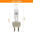 230V 1000W مصباح فيديو الطيران سفينة ضوء المرحلة بقعة لمبة