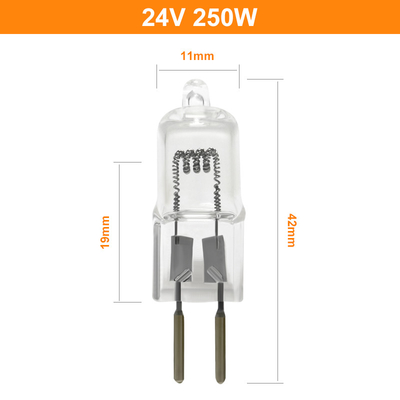 24v 250w لمبة هالوجين Led استبدال الخرز كريستال مصباح جراحة Shadowless