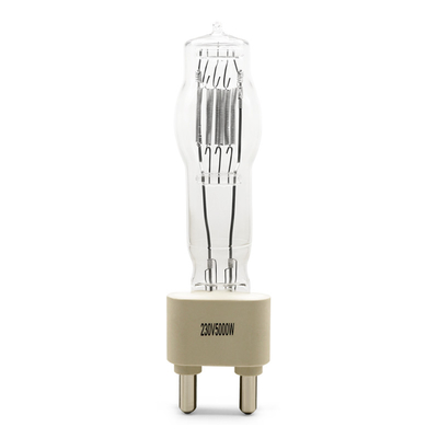 230V 5000W G38 ​​ستوديو كوارتز ضوء لمبة مصباح هالوجين قارب 180mm 125000lm