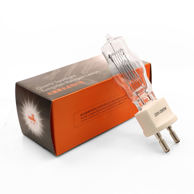 230v 2000w G22 مصباح لمبة هالوجين واحدة ذات نهاية واحدة 3200 كيلو 300 ساعة