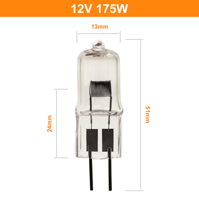 50W 150W 200W 100W الكوارتز لمبة هالوجين استبدال مصباح المجال الحالي الذي يتم التحكم فيه 6.6A