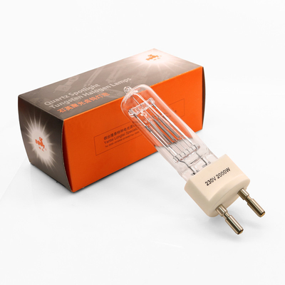 230v 2000 وات الكوارتز ضوء لمبة G22 قاعدة المصباح