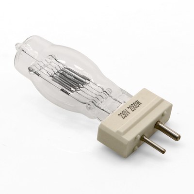 GE Cp43 230v 2000w Gy16 مصباح الكوارتز التنغستن لمبات الهالوجين الخفيفة