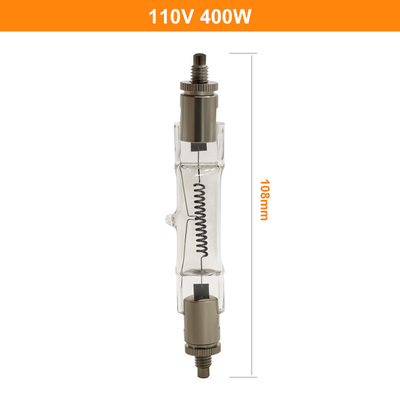 110v 400w التنغستن هالوجين مزدوجة نهاية لمبة القطار الخفيفة SFC Base 108mm